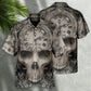 Skull This Time Is Ending - Hawaiian Shirt - Reefox