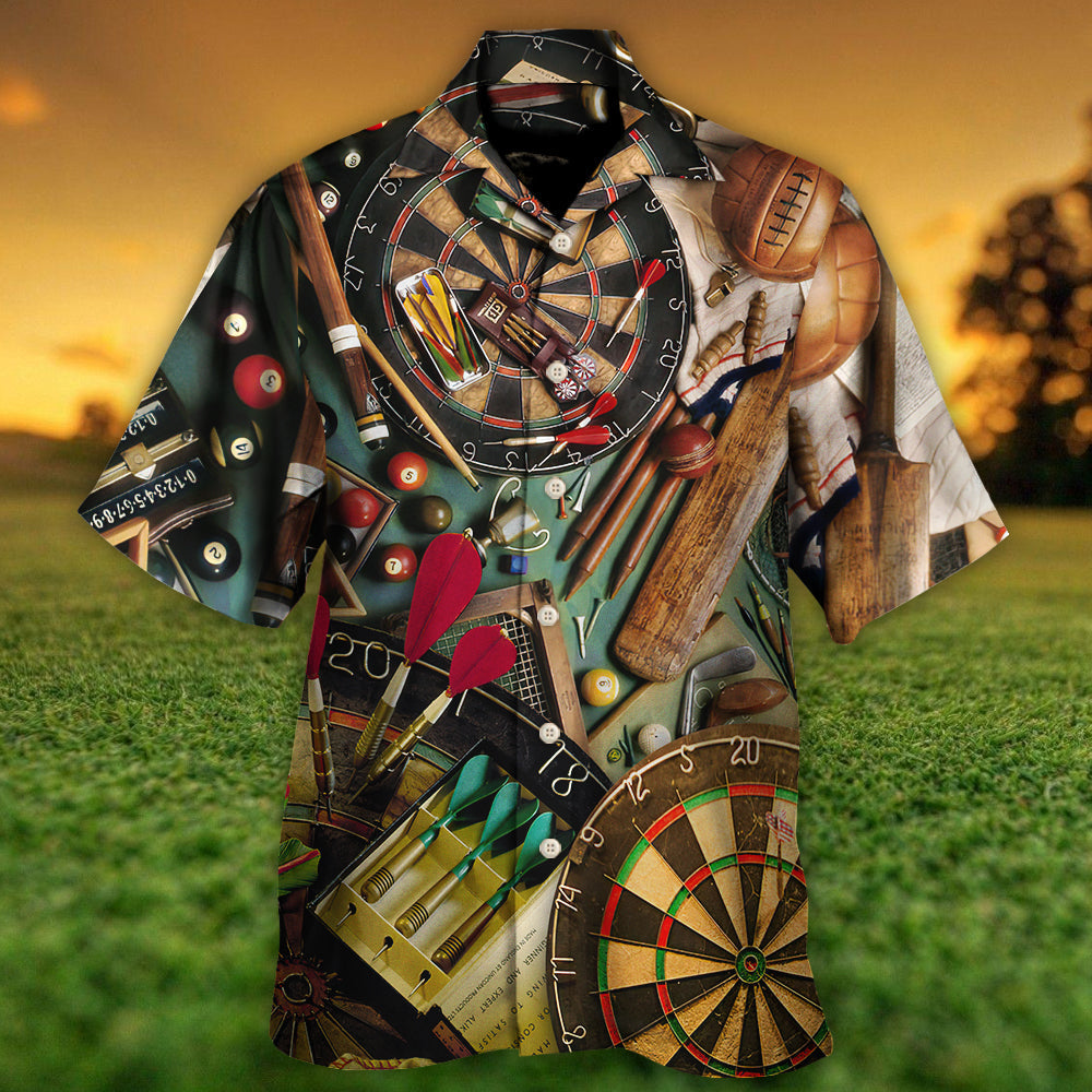 Dart World Okayest Dart Player - Hawaiian Shirt - Reefox