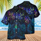 Owl And Witch Darkness Colorful - Hawaiian Shirt - Reefox