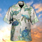 Turtle Peaceful Relaxing Calm Of The Beach And Ship With Sails - Hawaiian Shirt - Reefox