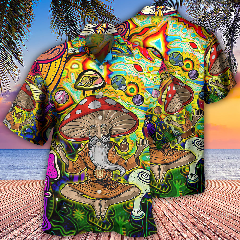 Hippie Mushroom Witch Colorful - Hawaiian Shirt - Reefox