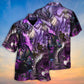 Dragon Purple Skull Monster Lightning Fight Art Style - Hawaiian Shirt - Reefox