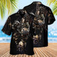 Skull Only In Their Death Can A King Live Forever - Hawaiian Shirt - Reefox