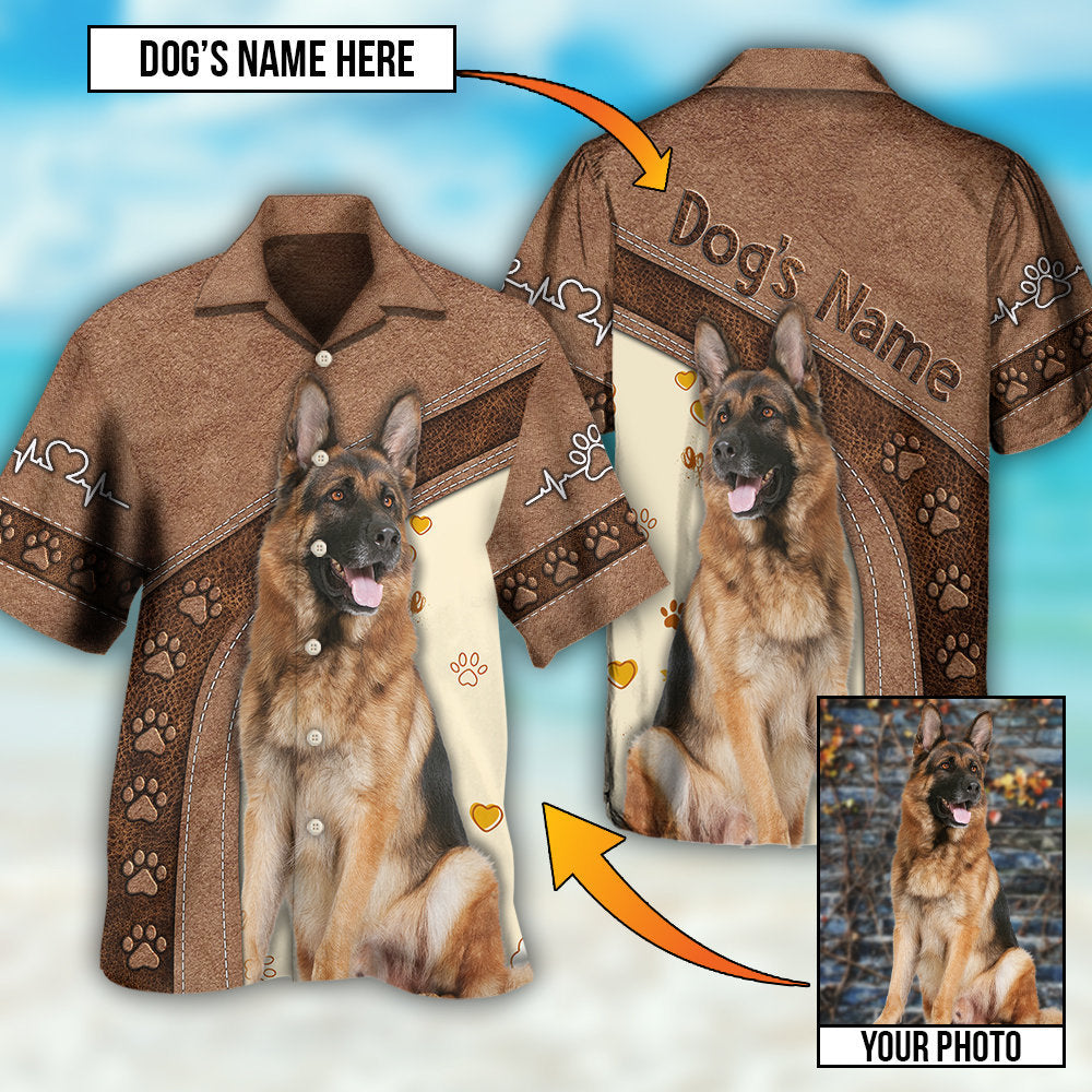 Dog Is My Best Friend Custom Photo - Hawaiian Shirt - Reefox