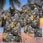 Bobber Motorcycle Tropical Vibe Custom Photo - Hawaiian Shirt - Reefox