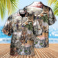 Tabby Cat Art Daily Portrait - Hawaiian Shirt - Reefox