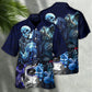 Skull Death Love In Heart - Hawaiian Shirt - Reefox