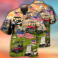 Golf Independence Day Club Car - Hawaiian Shirt - Reefox