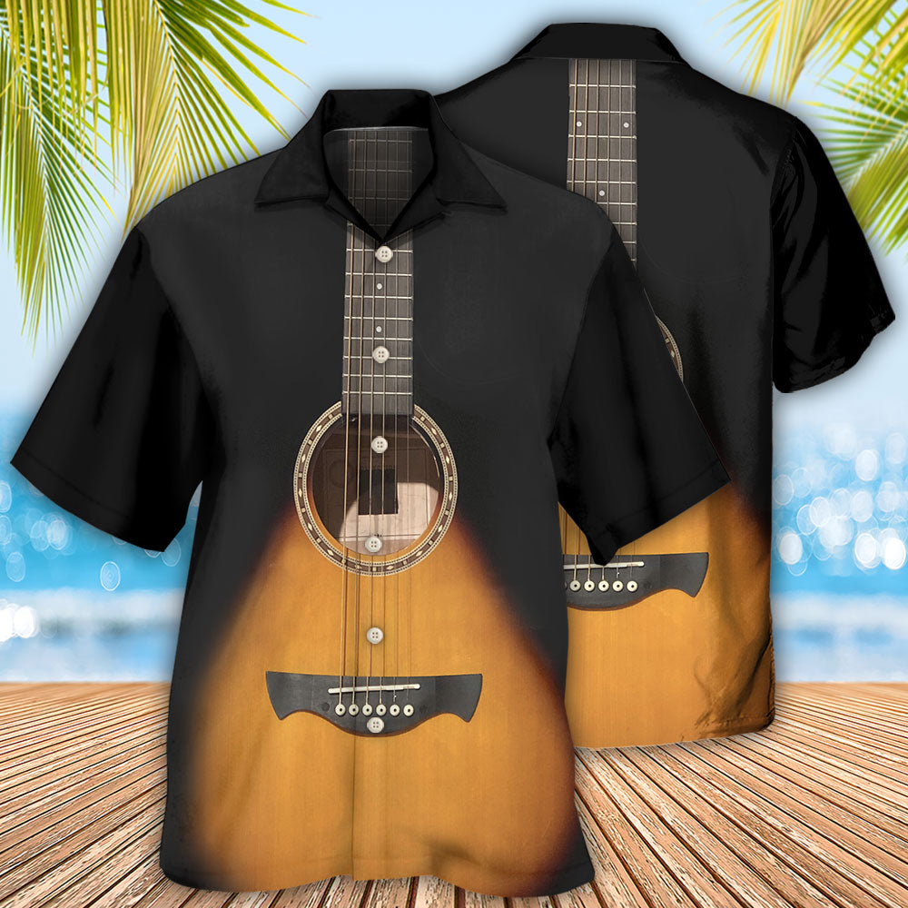 Guitar Wood Music Lover - Hawaiian Shirt - Reefox