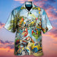 Parrot Cocktail Tropical Vibes - Hawaiian Shirt - Reefox