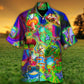 Frog Colorful Tropical Enjoying A Day Of Fun - Hawaiian Shirt - Reefox