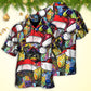 Christmas Dog Colorful Draw With Love - Hawaiian Shirt - Reefox