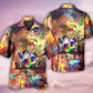Hippie Ukulele Hippie Let It Be - Hawaiian Shirt - Reefox