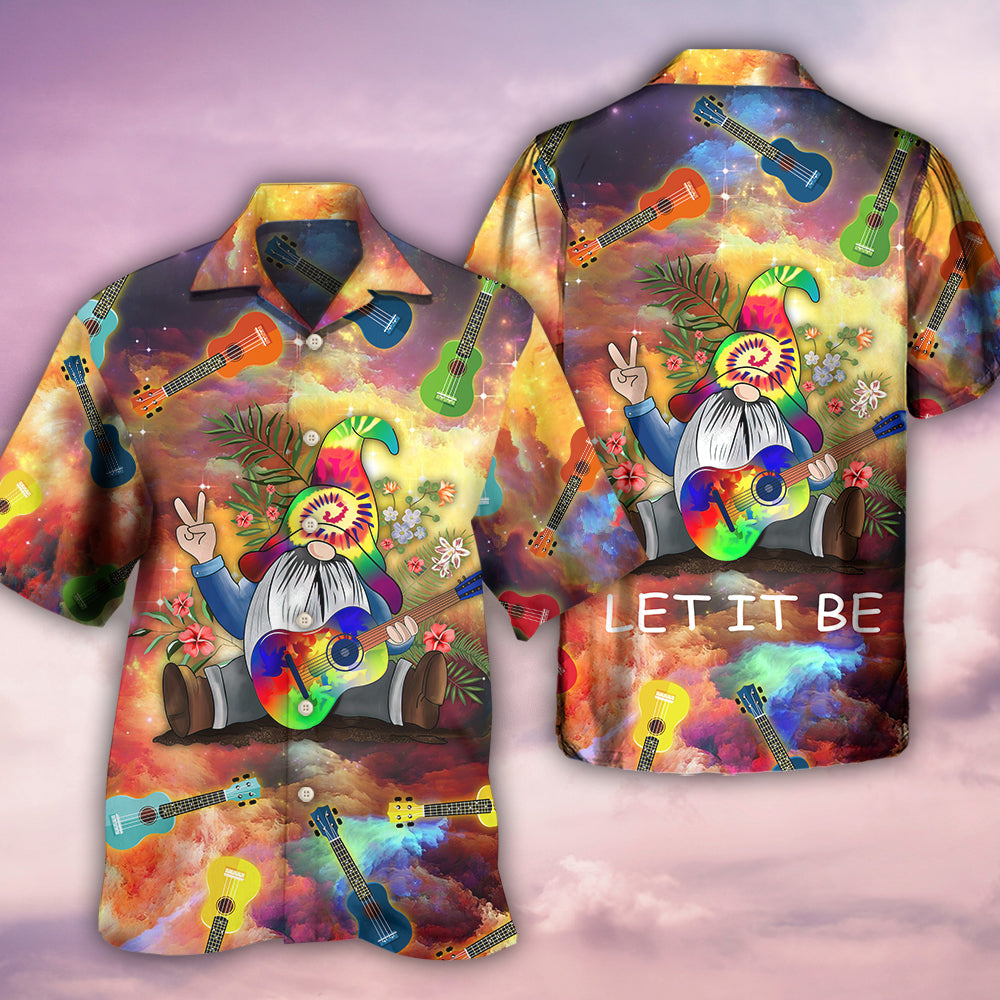 Hippie Ukulele Hippie Let It Be - Hawaiian Shirt - Reefox