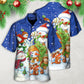 Christmas Snowman Merry Christmas Night - Hawaiian Shirt - Reefox