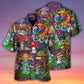 Hippie Mushroom Peace Lover - Hawaiian Shirt - Reefox