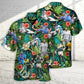 Cricket Sport Funny Play Amazing Tropical Art - Hawaiian Shirt - Reefox