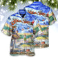 Lighthouse Christmas Santa Be A Lighthouse - Hawaiian Shirt - Reefox