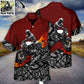 Motorcycle Biker Flame Custom Photo - Hawaiian Shirt - Reefox
