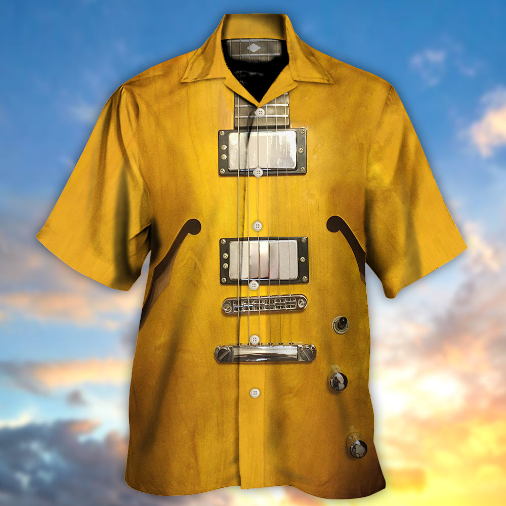 Guitar Semi Hollow Body Guitar - Hawaiian Shirt - Reefox