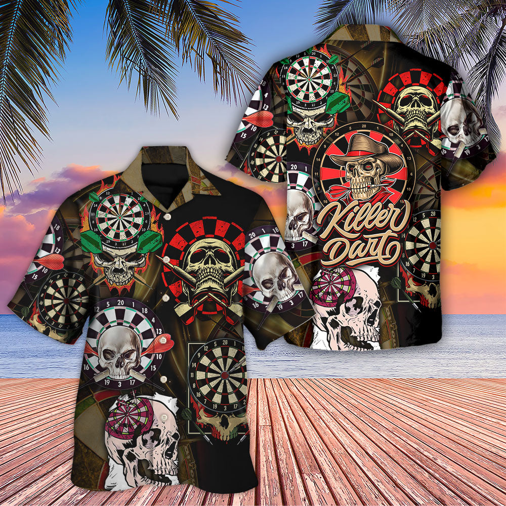 Dart Skull Killer Dart - Hawaiian Shirt - Reefox