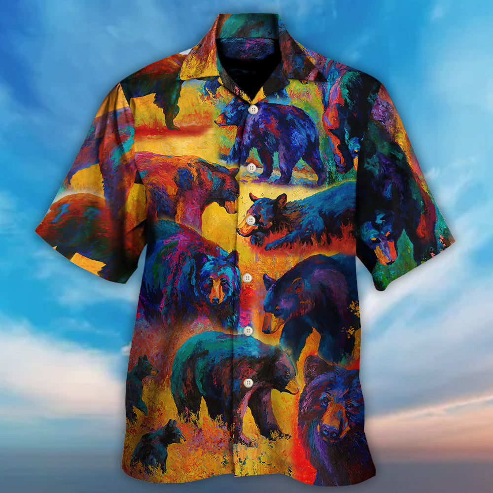 Bear Are Masters Of Survival - Hawaiian Shirt - Reefox