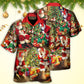 Christmas Santa Claus Story Gift For Xmas Painting Style - Hawaiian Shirt - Reefox
