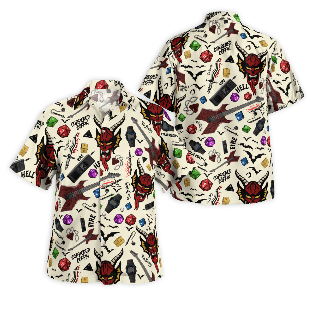 DnD Dungeon Crawlers Club ST - Hawaiian Shirt - Reefox