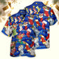 Socks Christmas Tree Merry Xmas Seasons Of Joy - Hawaiian Shirt - Reefox