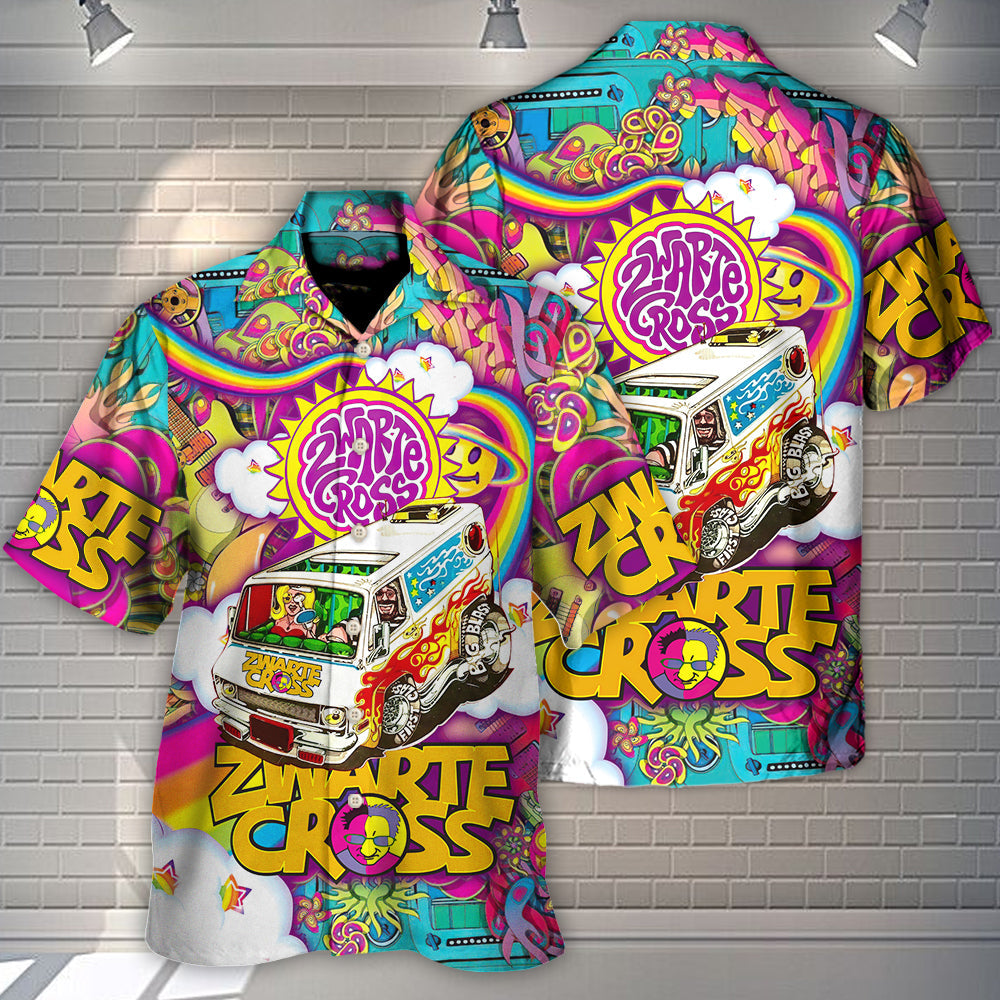 Music Event Zwarte Cross Follow The Beat Hippie Style - Hawaiian Shirt - Reefox