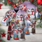 Christmas Santa Claus Buil Snowman Gift For You - Hawaiian Shirt - Reefox