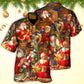 Christmas Funny Santa Claus Gift Xmas Is Coming Art Style - Hawaiian Shirt - Reefox