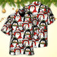 Christmas Penguin Cute Christmas Holiday - Hawaiian Shirt - Reefox