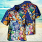 Cat Jazz Music Funny - Hawaiian Shirt - Reefox
