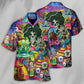 Hippie Skull Cool Life - Hawaiian Shirt - Reefox