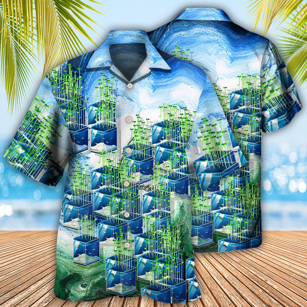 Farm Aquaponics - The Future Farm - Hawaiian Shirt - Reefox