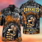 Skull Dark Drinking Orange Smoke Lighting - Hawaiian Shirt - Reefox