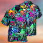 Octopus Light Colorful Lover Art Style - Hawaiian Shirt - Reefox