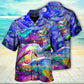 Dolphin Rainbow Jumping Into New World - Hawaiian Shirt - Reefox