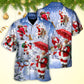 Christmas Santa Is Always With You Story Night Christmas Tree - Hawaiian Shirt - Reefox