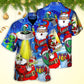 Christmas Santa Is An Alien Magic Night Funny - Hawaiian Shirt - Reefox
