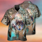 Native American Wolf Dream Catcher Art Style - Hawaiian Shirt - Reefox
