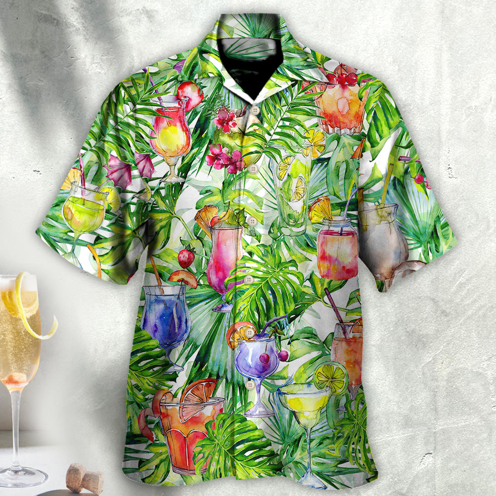 Cocktail Beach Drinks Bar Party - Hawaiian Shirt - Reefox