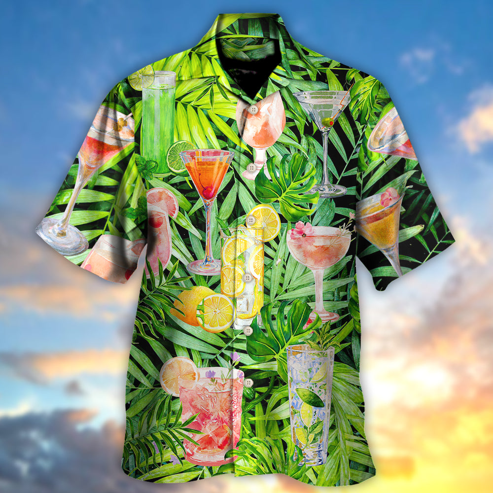 Cocktail Classy Tropical Summer - Hawaiian Shirt - Reefox