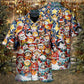 Christmas Cat Funny Happiness - Hawaiian Shirt - Reefox