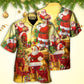 Christmas Santa Claus Story Happy Xmas Art Style TYPE - Hawaiian Shirt - Reefox