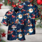Christmas Astronaut Santa Claus - Hawaiian Shirt - Reefox