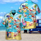 Christmas In July Santa Keeping The Christmas Spirit Alive Year Round - Hawaiian Shirt