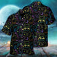 Cat Neon Colorful Playing With Kitten Magical - Hawaiian Shirt - Reefox