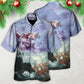 Christmas Santa Dark World Battle - Hawaiian Shirt - Reefox